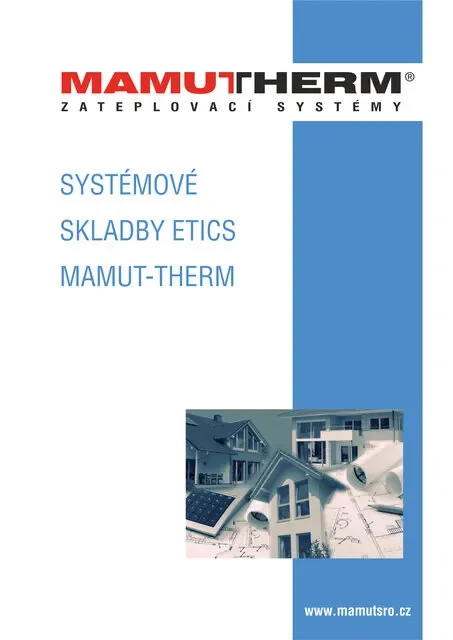 Zateplovací systémy MAMUT-THERM