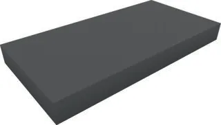 Fasádní šedý pěnový polystyren