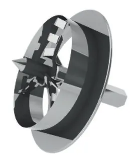 Frézka na izolant kovová